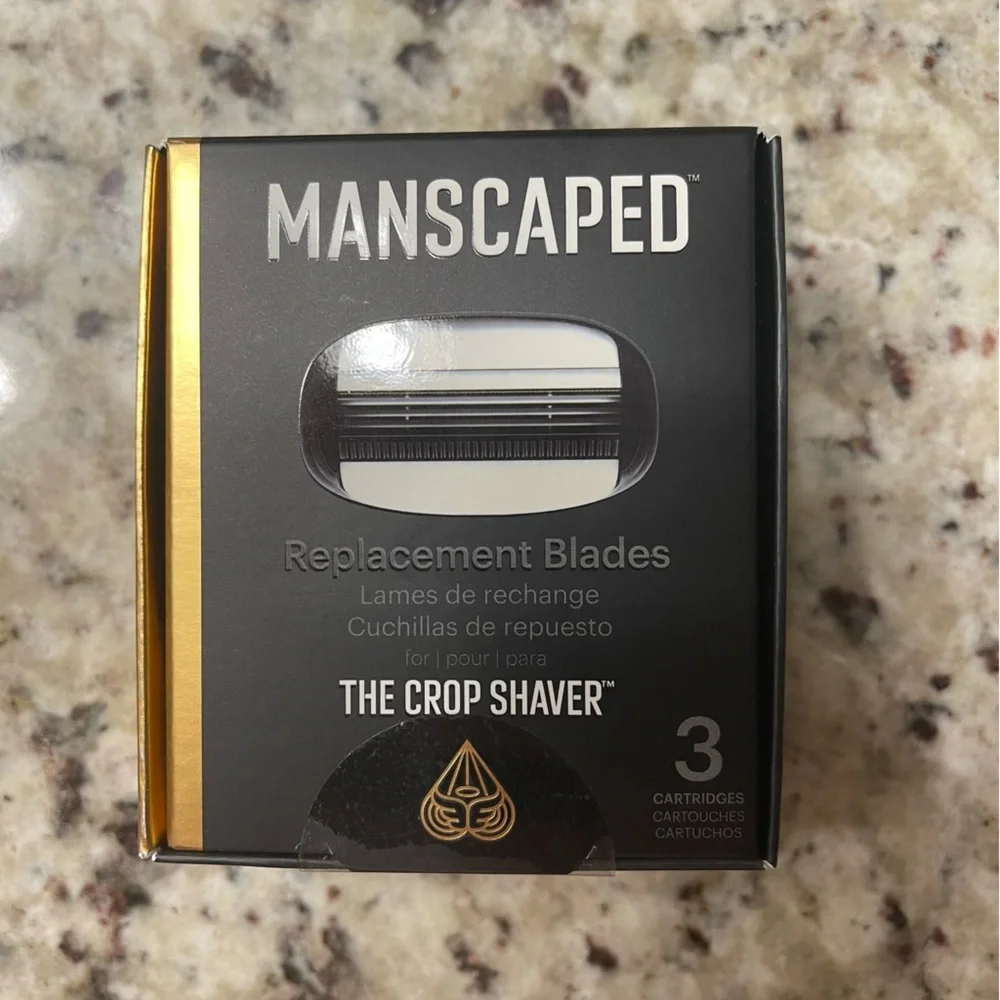Manscaped | 3 Replacement Blades for The Crop Shaver